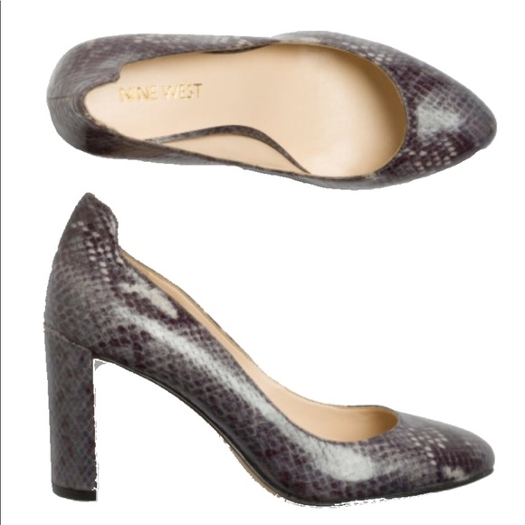 Nine West Shoes - Nine West Journa Snake Heels